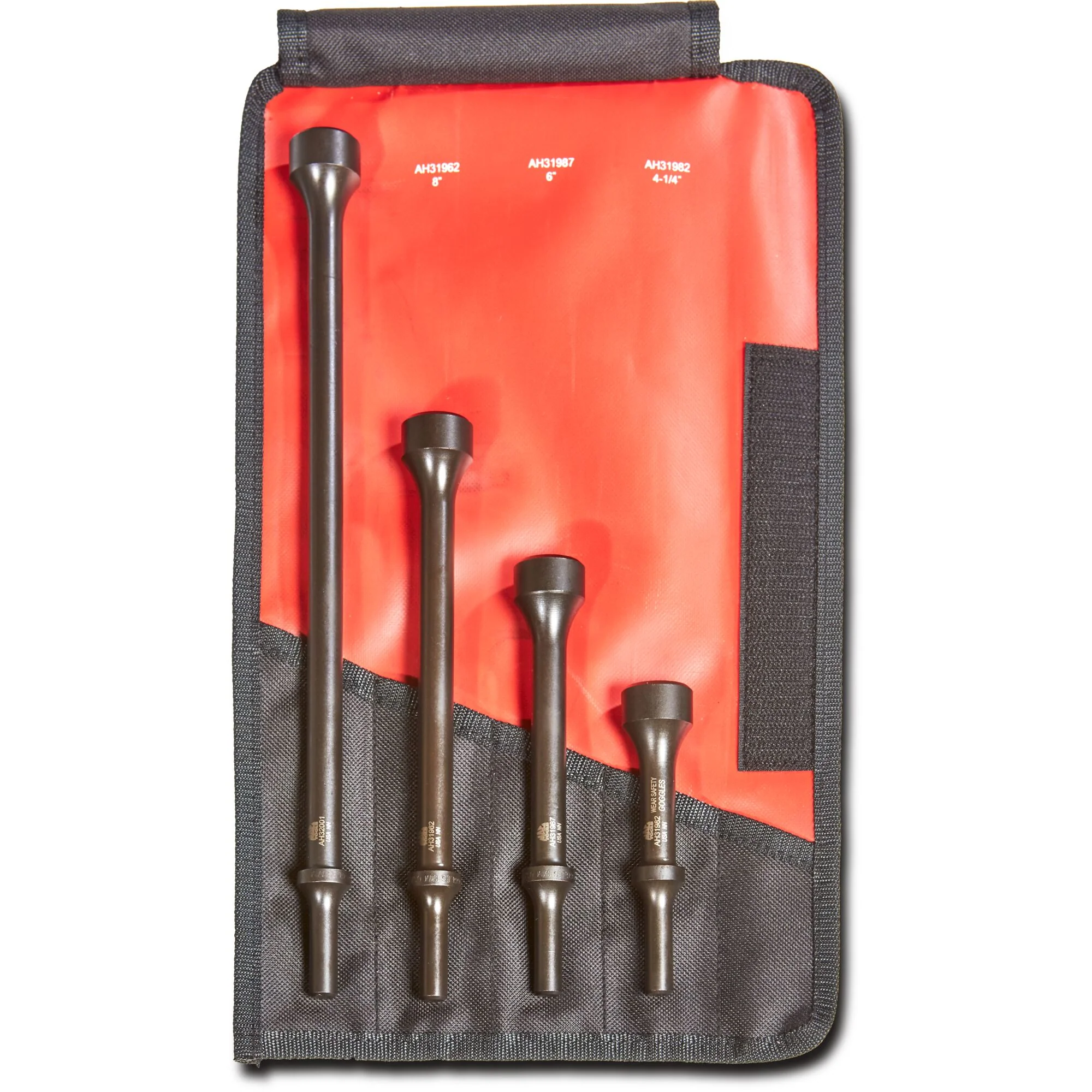 4-PC. .401 Shank Hammer Head Bit Set - Image 4