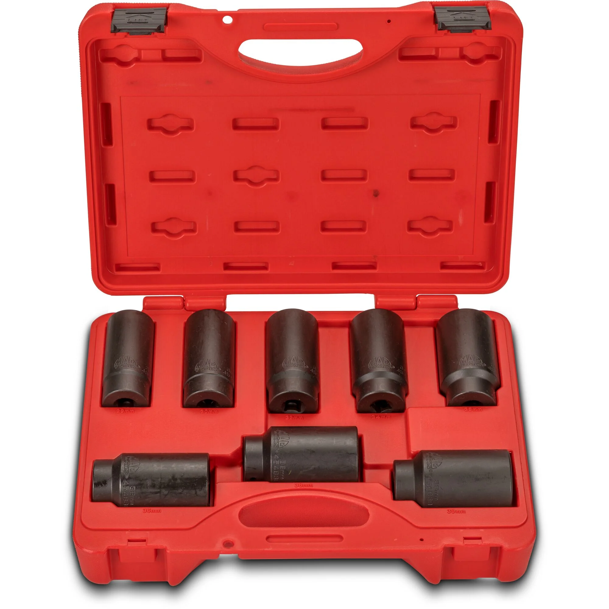 8-PC. 1/2" Drive Axle Nut Socket Set - 6-PT. - Image 2