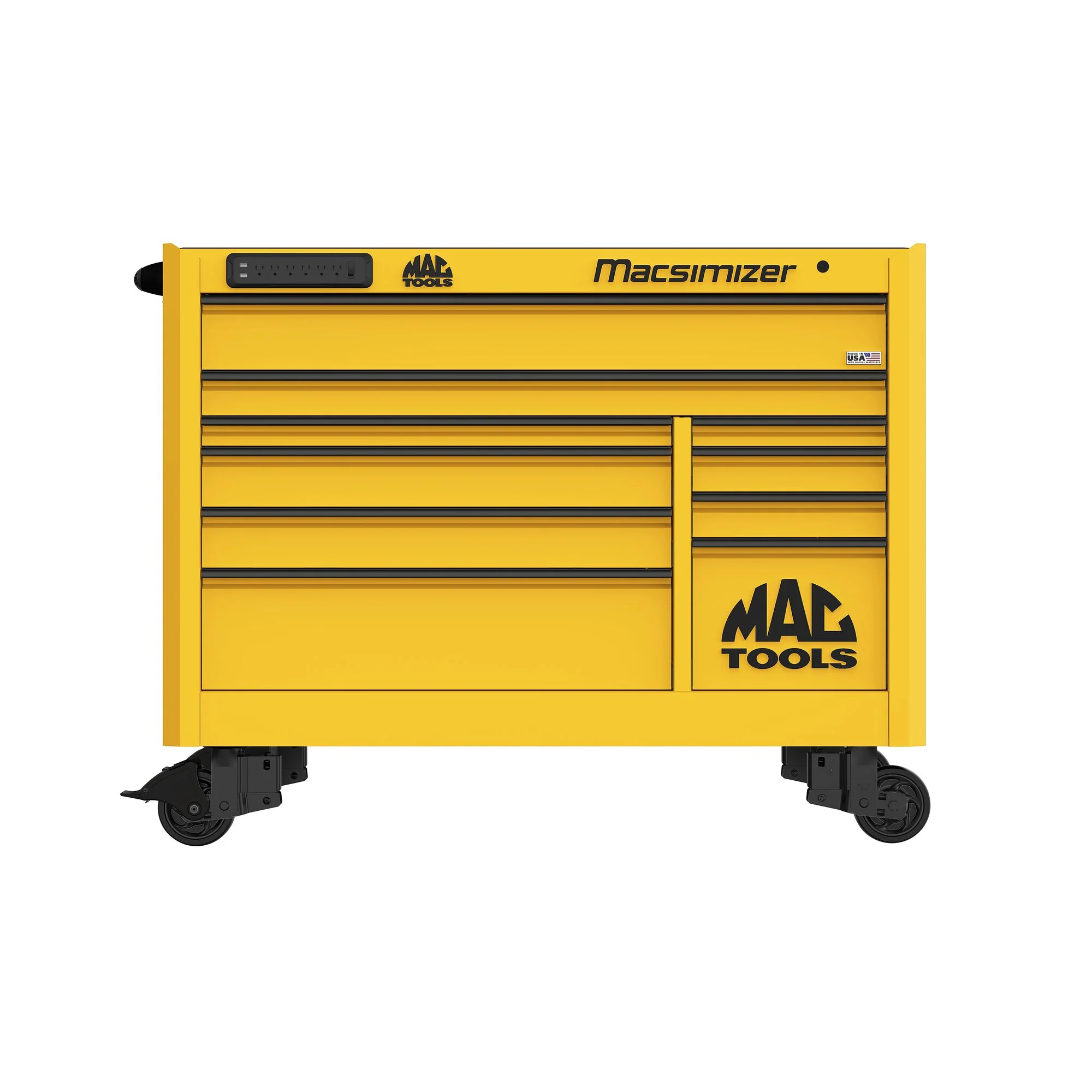 Macsimizer® 10-Drawer Workstation - Sunburst Yellow - Image 3