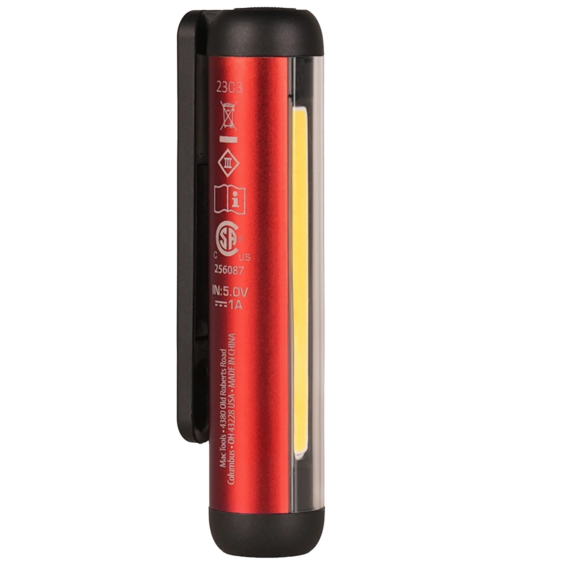 150 lm Rechargeable Mini Pen Light - Red - Image 2