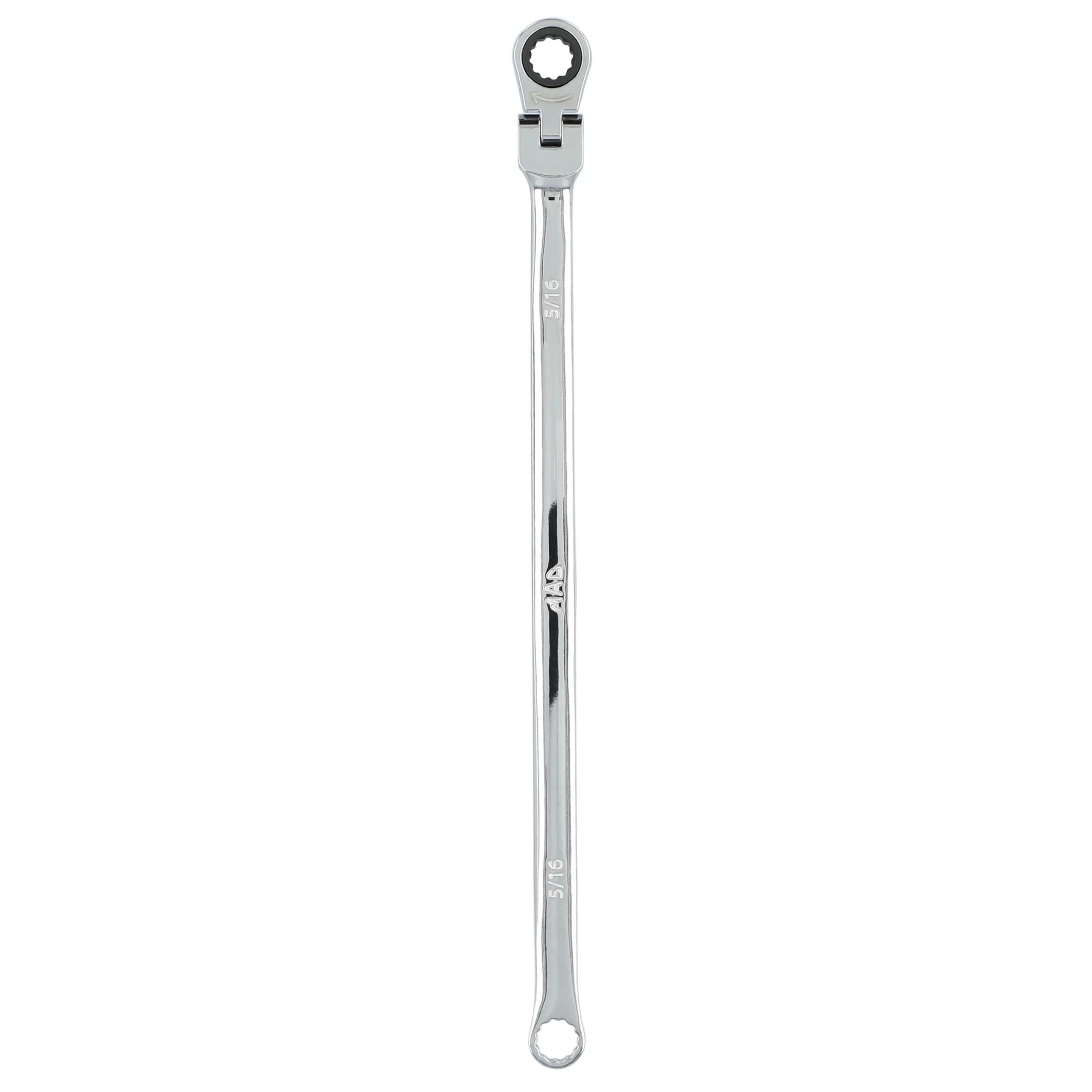5/16" XL Double Box Flex Head Ratcheting Wrench - 12 pt. - Image 3
