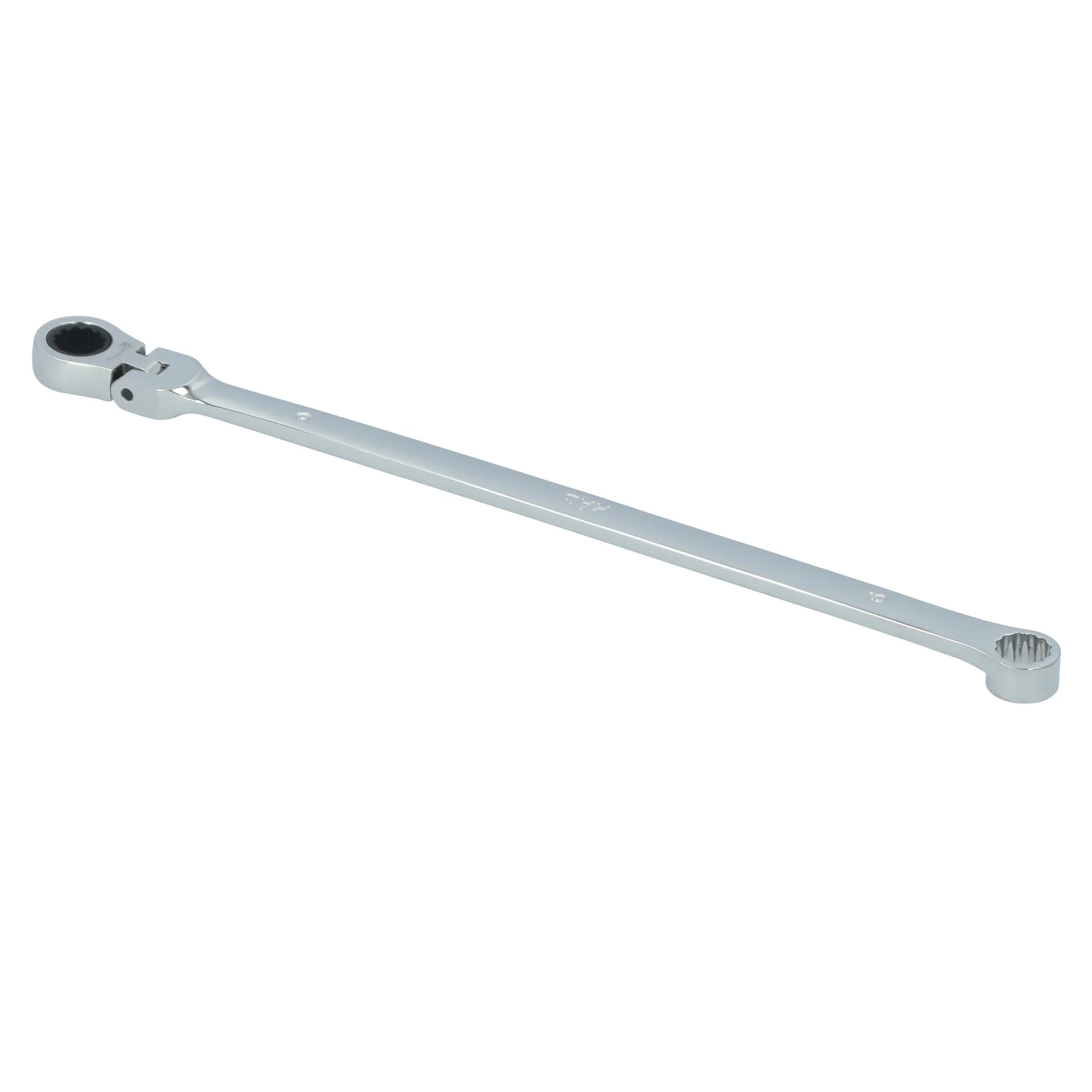 8mm XL Double Box Flex Head Ratcheting Wrench - 12 pt. - Image 2