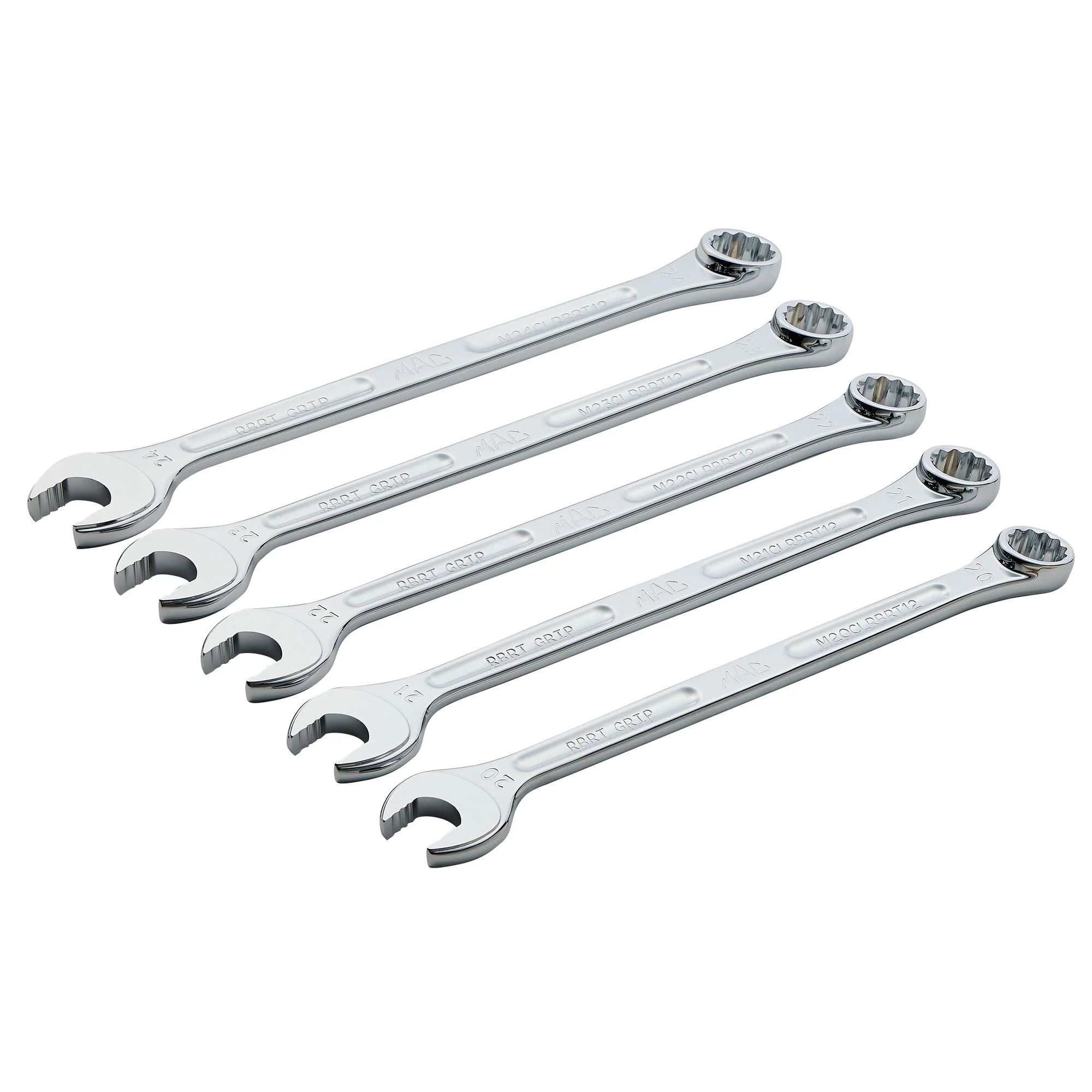 5-PC. Metric R.B.R.T.™ Combination Wrench Set – 12 pt. - Image 2
