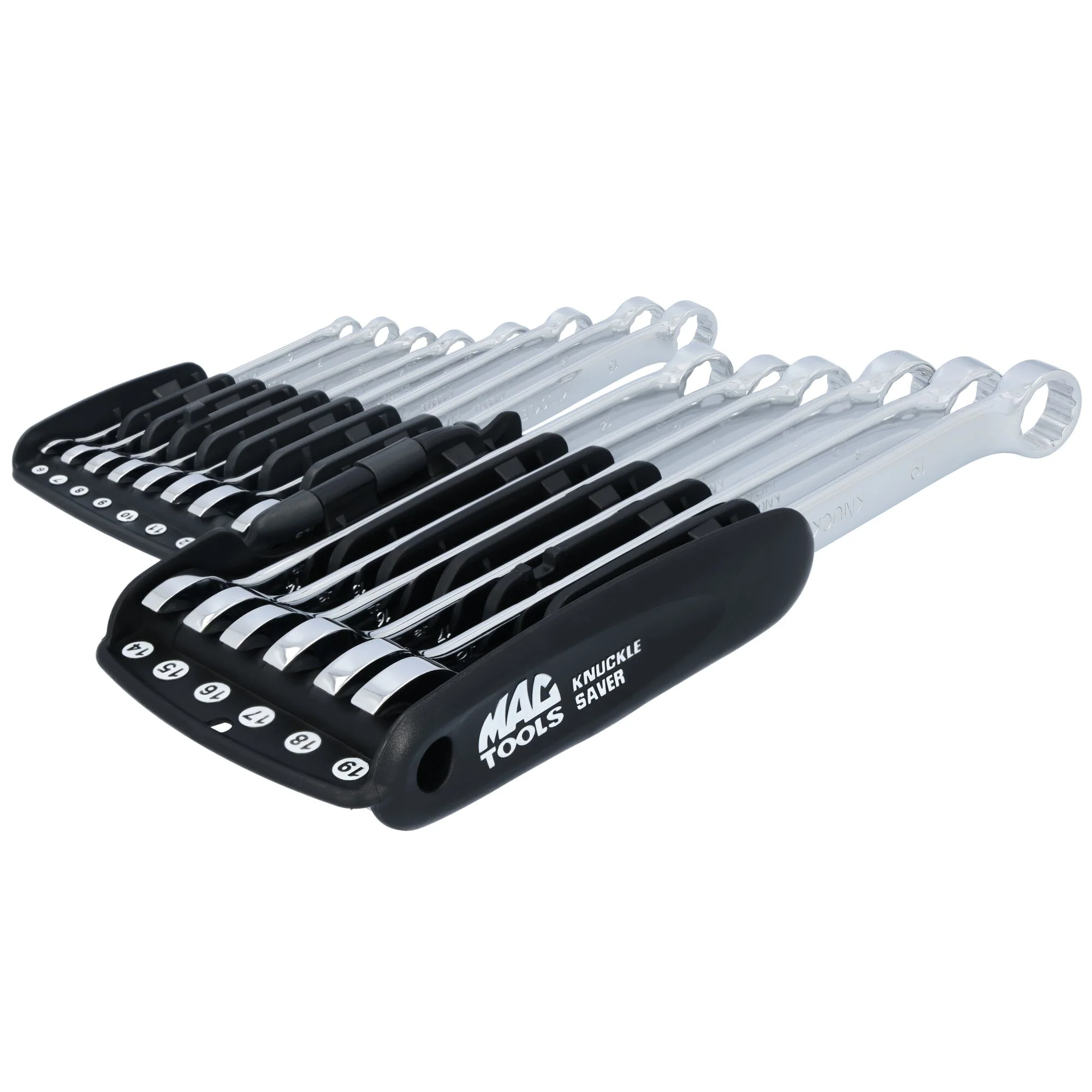14-PC. Knuckle Saver Metric Combination Wrench Set - Image 3