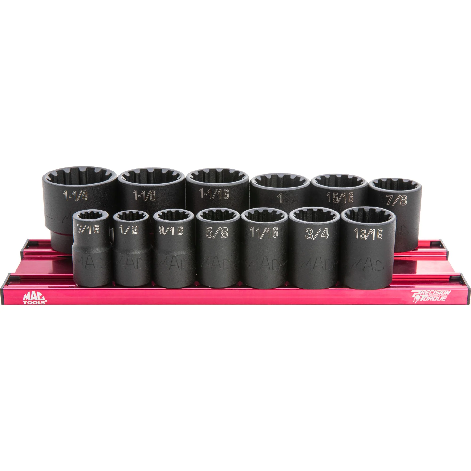 13-PC. 1/2” Drive SAE Spherical Impact Socket Set - Image 3