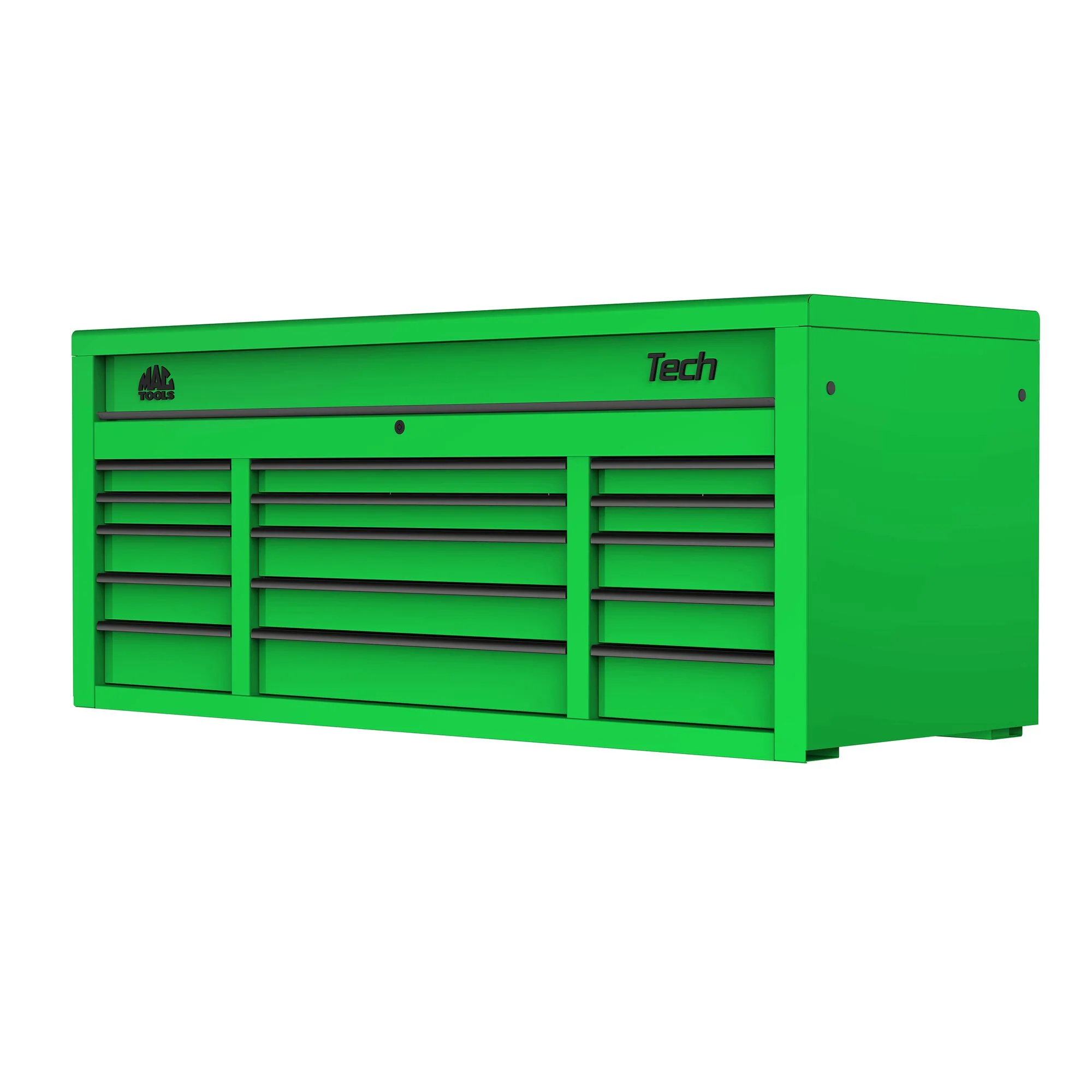 Tech™ Series 15-Drawer Top Chest - Lime Green - Image 2