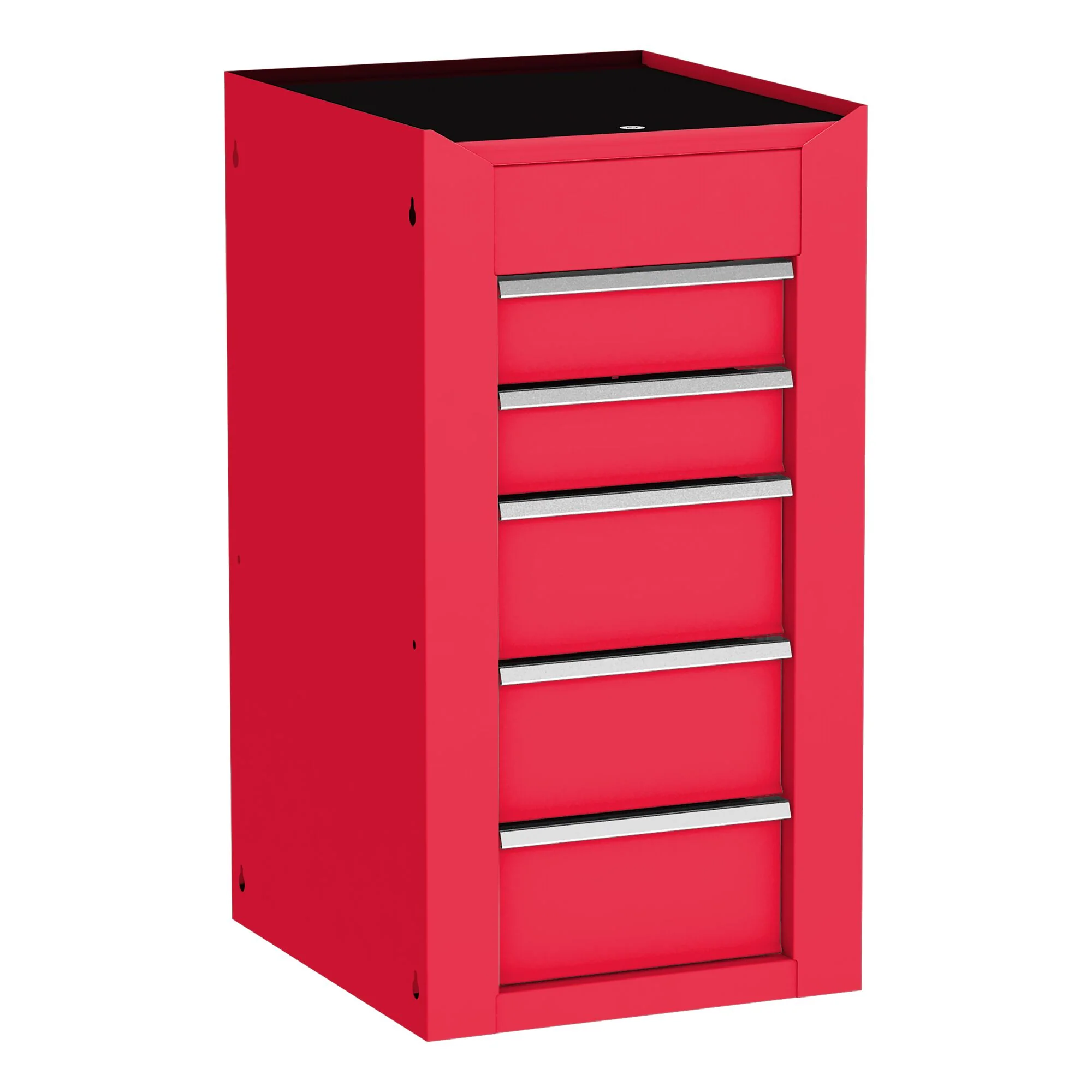 5-Drawer Side Box for UC3720 (MB199) Carts - Firebrick Red - Image 2