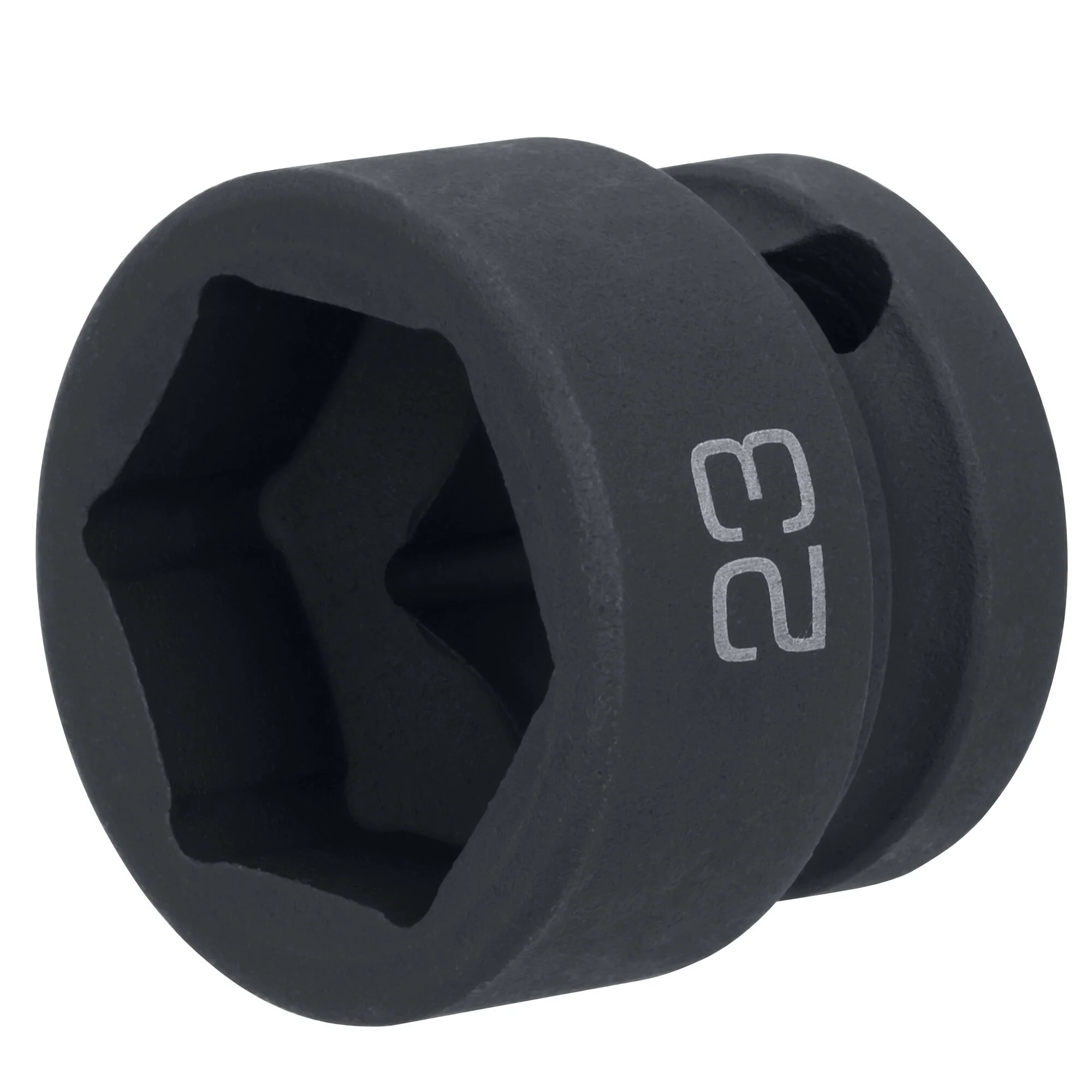 1/2" Drive 6 pt. Stubby Impact Socket - 23mm - Image 2