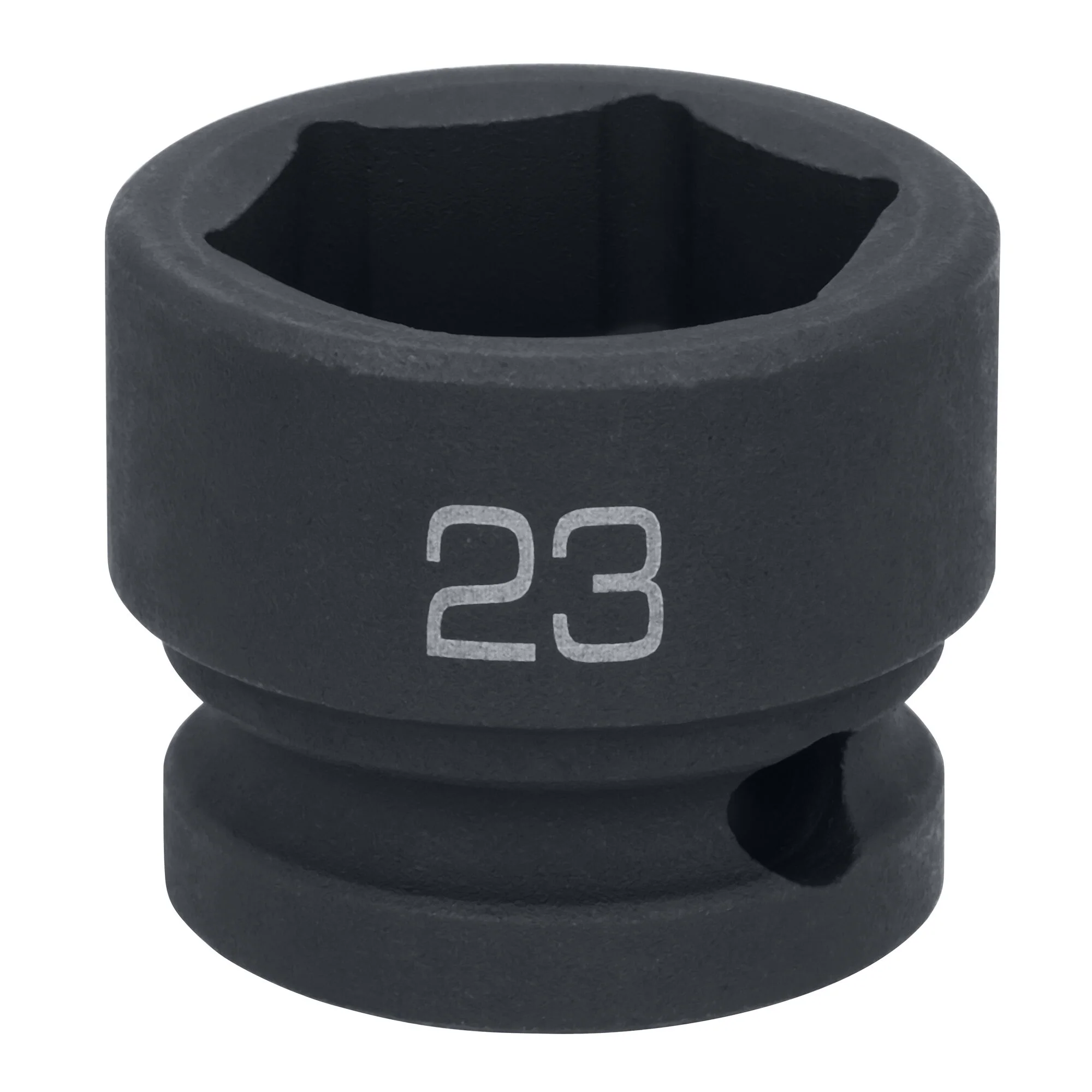 1/2" Drive 6 pt. Stubby Impact Socket - 23mm - Image 3